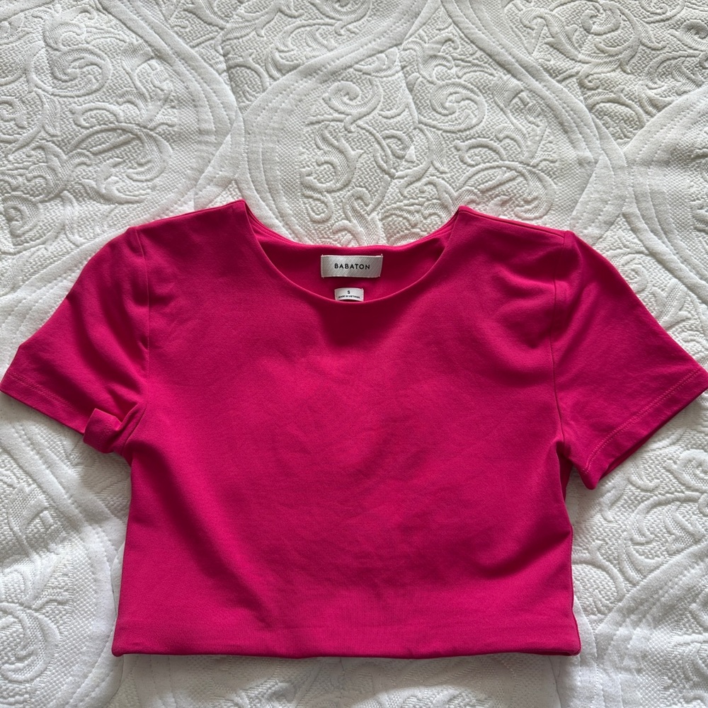 Contour ribcage crew neck